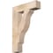 Ekena Millwork Funston Block Smooth Bracket, Douglas Fir, 5 1/2"W x 24"D x 36"H BKT06X24X36FST05SDF - alternate 1